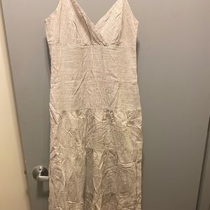 Cream Maxi Dress